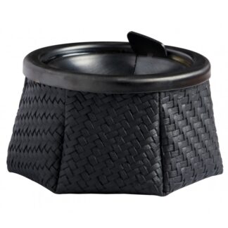 Posacenere POSACENERE WINDPROOF RATTAN NERO Marine Business (acq.min. unità)