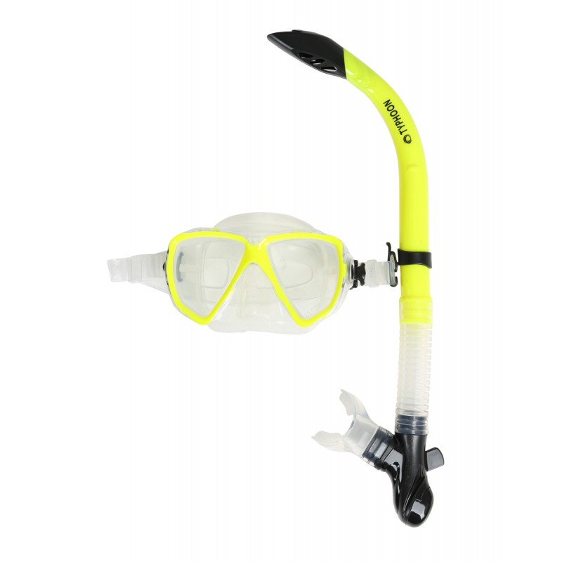 Snorkeling PRO COMBO SET GIALLO ADULTO Typhoon (acq.min. unità)