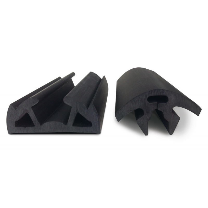 Profili Radial, Bino, Bumper PROFILO BINO 40 NERO MT.2 Tessilmare (acq.min. unità) - immagine 2