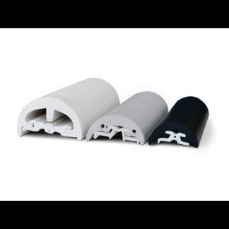 Profili Radial, Bino, Bumper PROFILO RADIAL MM. 40 NERO MT.16 Tessilmare (acq.min. unità)