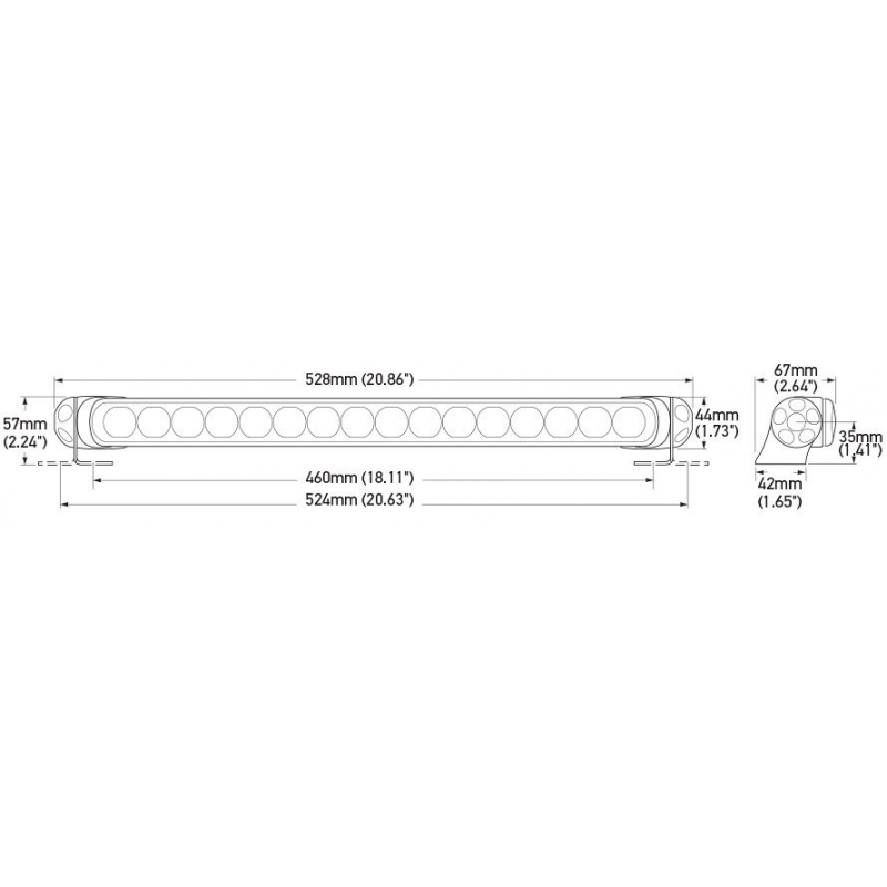 Proiettori Fissi, Manuali SEA HAWK 470 ILLUM. DIFFUSA Hella marine (acq.min. unità) - immagine 2