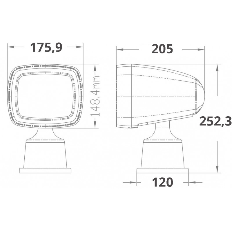 Proiettori Telecomandati PROIETTORE A LED AAA (acq.min. unità) - immagine 2