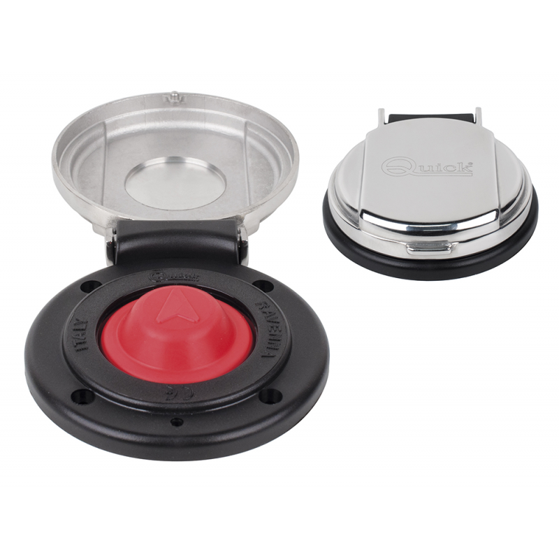 Accessori per Verricelli Quick PULSANTE A PIEDE NERO DOWN Quick (acq.min. unità)