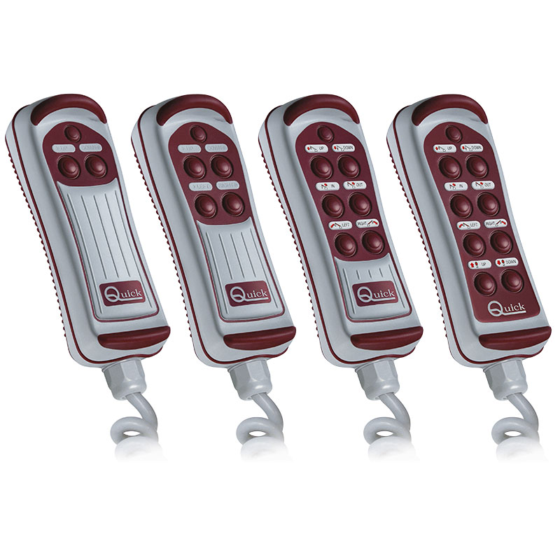 Accessori per Verricelli Quick PULS.STAGNA 2 CAN. CON TORCIA LED Quick (acq.min. unità)