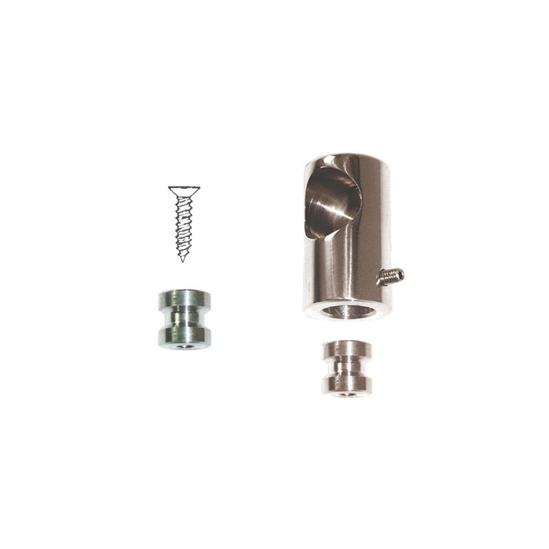 Raccordi in Acciaio Microfuso TERMINALE INOX Ø MM.25 Destro (acq.min. unità) - immagine 2