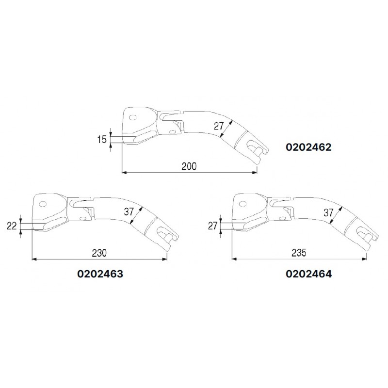 Giunti RADDRIZZA ANCORA INOX 316 Ø MM.6-8 Douglas Marine (acq.min. unità) - immagine 2
