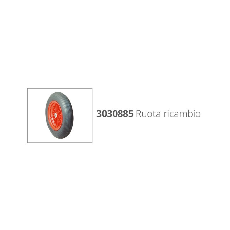Accessori per Carrelli RUOTE DI POPPA PER GOMMONI (acq.min. unità) - immagine 2