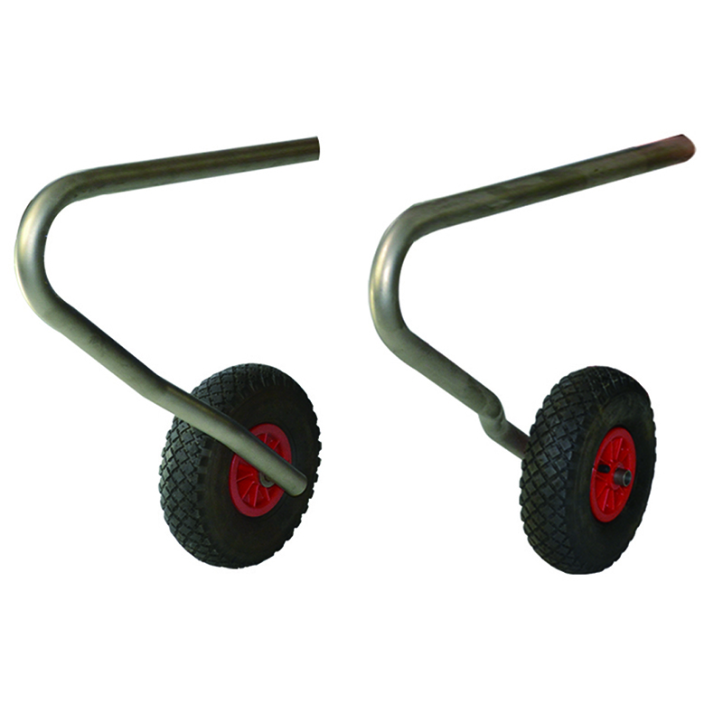Accessori per Carrelli COPPIA DI RUOTE PER GOMMONI NANTONG FIVE-WOOD IMPORT & EXPORT (acq.min. unità) - immagine 2