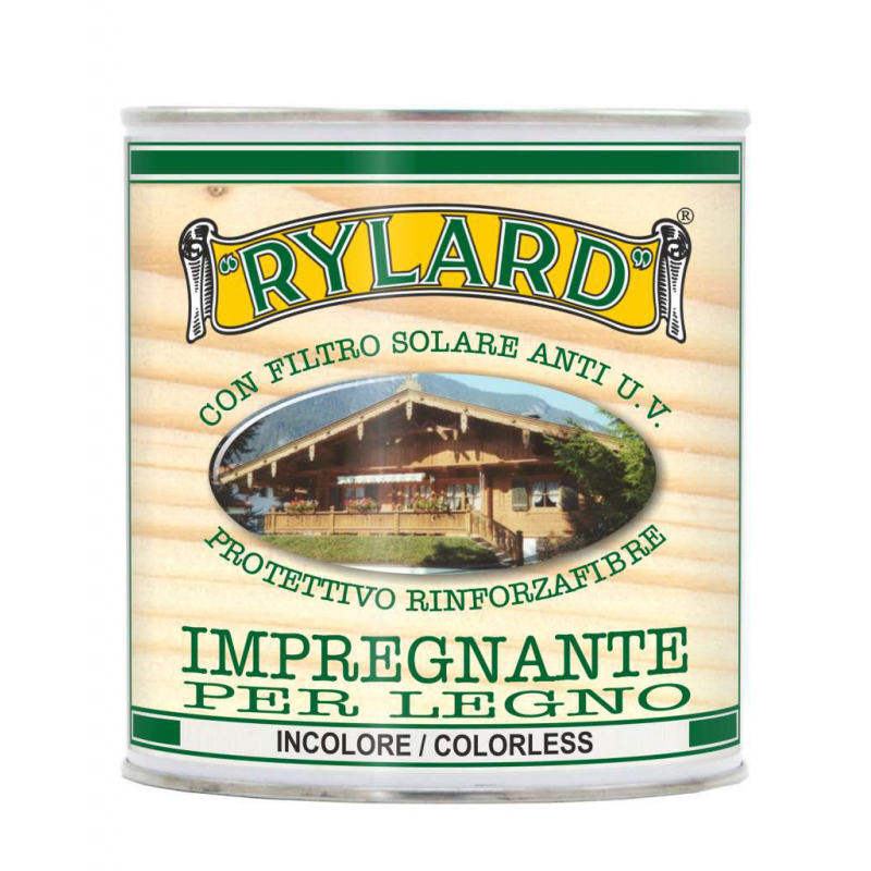Impregnante e Vernici per Legno RYLARD IMPREGANTE LT.0,75 BRAVA (acq.min. unità)