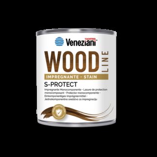 Impregnante e Vernici per Legno S-PROTECT TEAK LT.0,750 Veneziani (acq.min. unità)