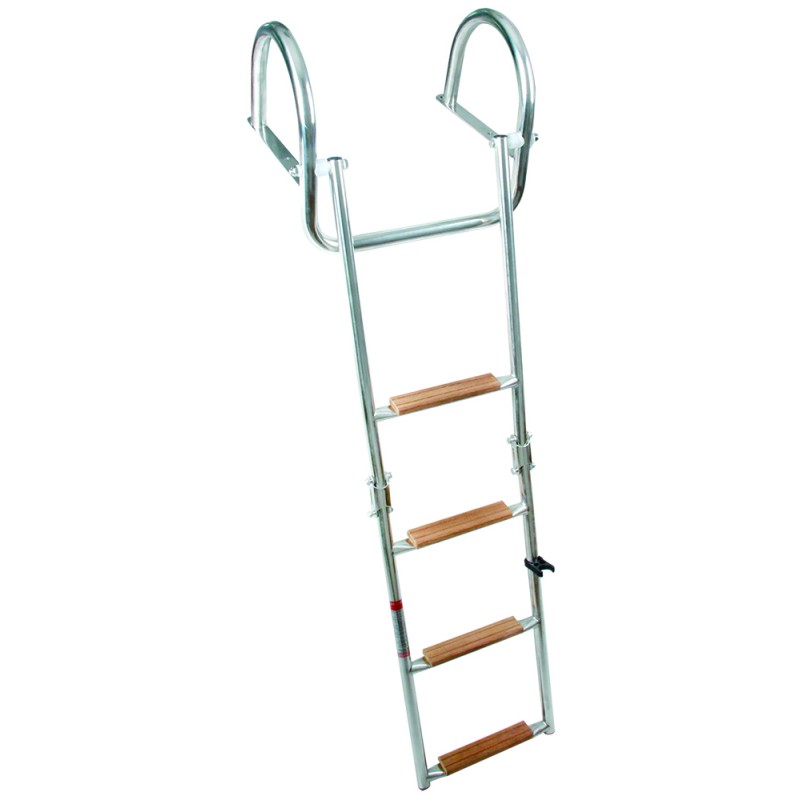 Scalette Telescopiche SCALETTA INOX RIBALTABILE 3 GRADINI (acq.min. unità) - immagine 3