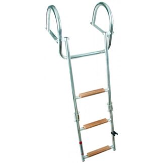 Scalette Telescopiche SCALETTA INOX RIBALTABILE 4 GRADINI (acq.min. unità)