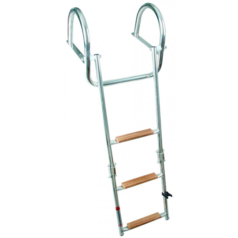 Scalette Telescopiche SCALETTA INOX RIBALTABILE 3 GRADINI (acq.min. unità)