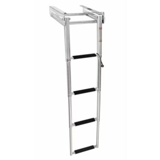 Scalette Telescopiche SCALETTA INOX GRADINO NERO (acq.min. unità)