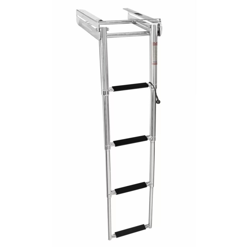 Scalette Telescopiche SCALETTA INOX GRADINO NERO (acq.min. unità)