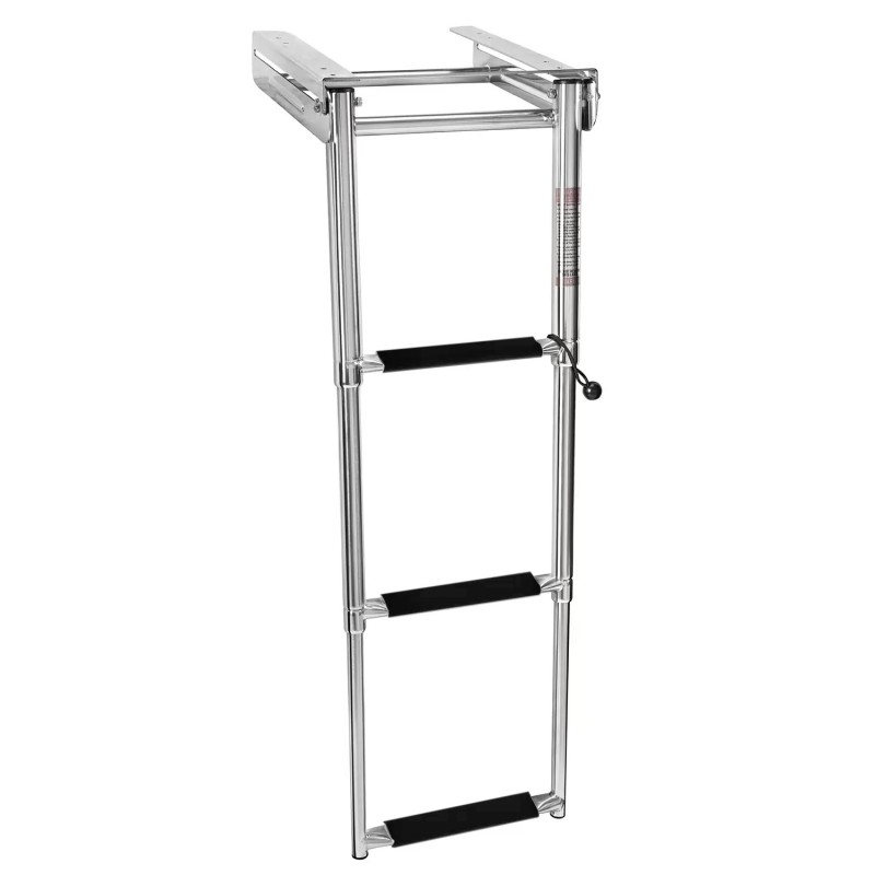 Scalette Telescopiche SCALETTA INOX A SCOMP. GRAD. BIANCO (acq.min. unità)