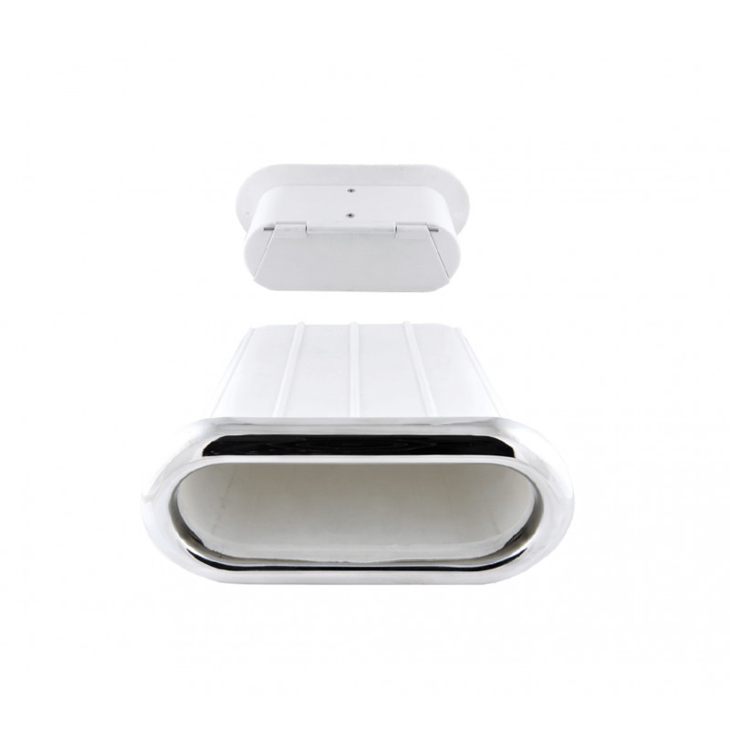 Scarichi e Ombrinali in Ottone-Inox SCARICO OVALE NYLON-INOX Marine Town (acq.min. unità)