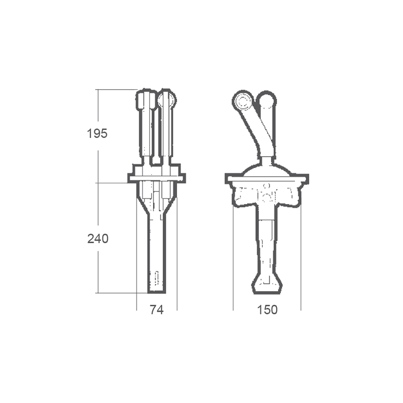 Scatole Comando SCATOLA COMANDO B204 Ultraflex (acq.min. unità) - immagine 2