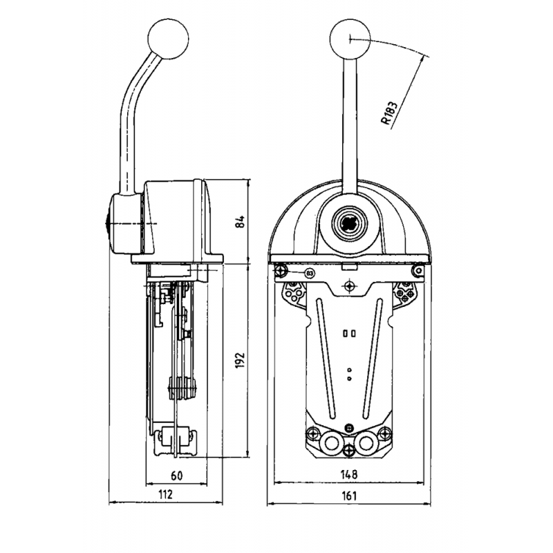 Scatole Comando SCATOLA COMANDO B301 X 1 MOTORE Ultraflex (acq.min. unità) - immagine 2