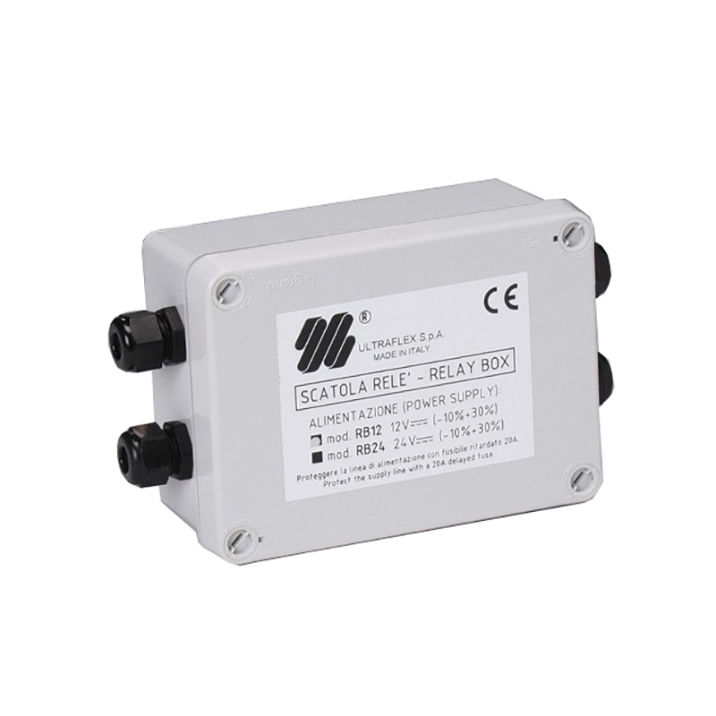 Attuatori Elettrici SCATOLA RELE' 12V. Uflex (acq.min. unità)
