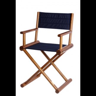 Sedute e Cuscini SEDIA IN TEAK BLU NAVY Marine Business (acq.min. unità)