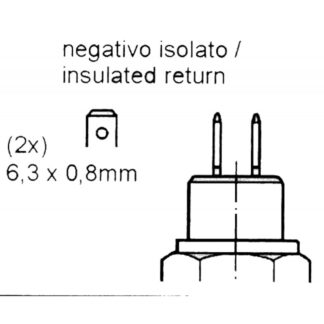 Sensori Temperatura e Pressione SENSORE TEMP. ACQUA G6 1/2 x14NPTF (acq.min. unità)