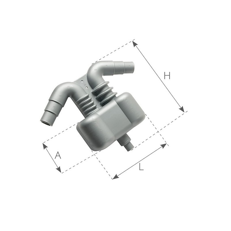 Marmitte, Antisifoni SEPARATORE ACQUA/GAS Can Sb (acq.min. unità) - immagine 2