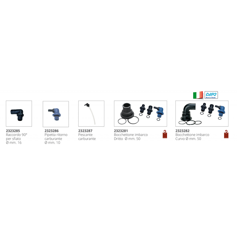 Accessori Serbatoi Ercole-Sogliola SERBATOIO SOGLIOLA LT .73 Nuova Rade (acq.min. unità) - immagine 2
