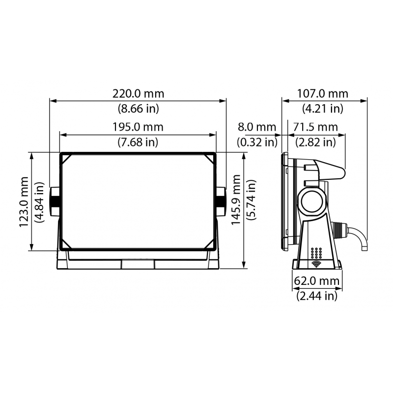 Strumentazione Simrad NSX 3009 SENZA TRASDUTTORE Simrad (acq.min. unità) - immagine 2