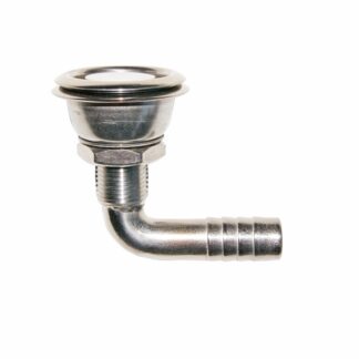 Sfiati Inox SFIATO INOX 316 CURVO Ø MM.20 Marine Town (acq.min. unità)