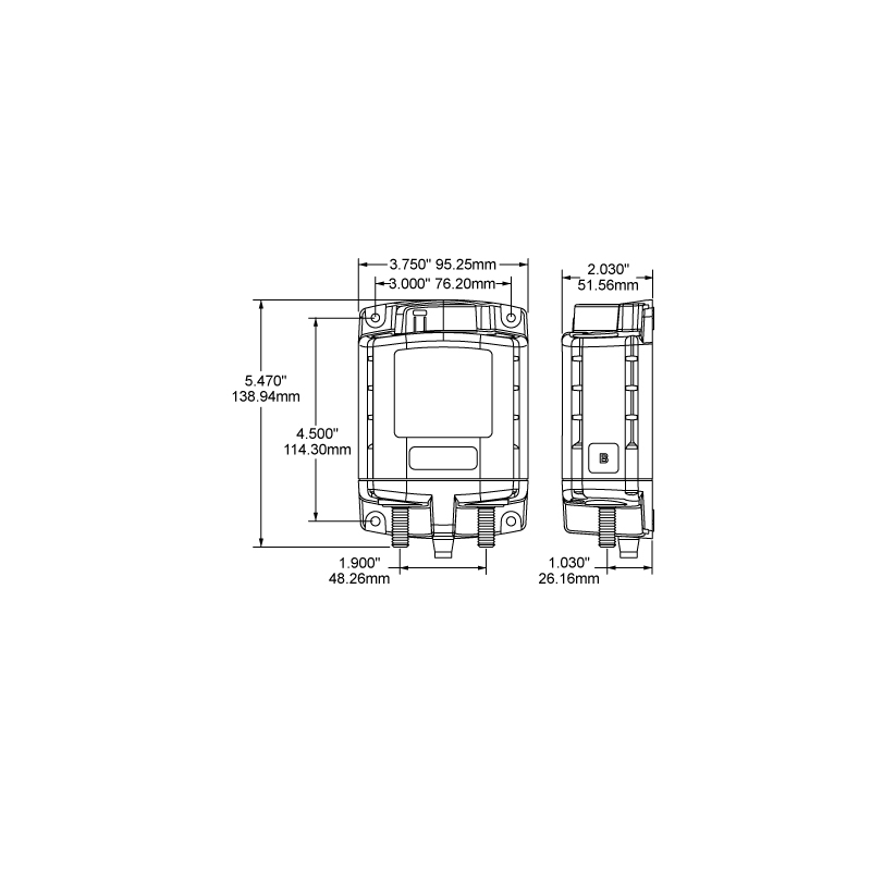 Solenoidi, Relè Automatici SOLENOIDE BISTABILE ML 12V Blue Sea (acq.min. unità) - immagine 2
