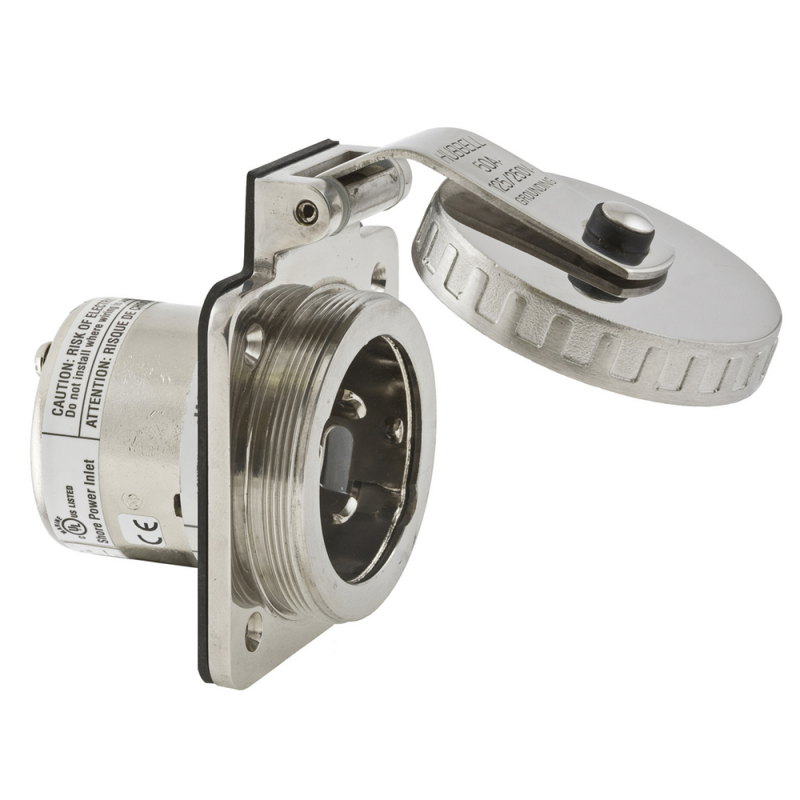 Prese, Spine da Banchina Hubbel SPINA INOX 50 AMP. Hubbell (acq.min. unità)