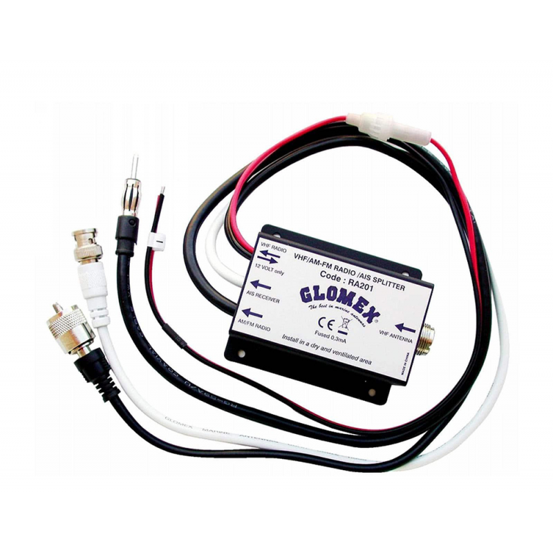 Accessori e basi SPLITTER VHF PER AM/FM RADIO e AIS. Glomex (acq.min. unità)
