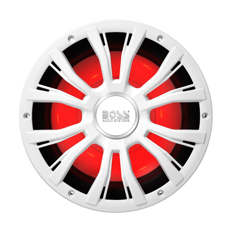 Sintolettori e Casse BOSS Marine SUB-WOOFER 800 W MRGB10W Boss Marine (acq.min. unità) - immagine 2