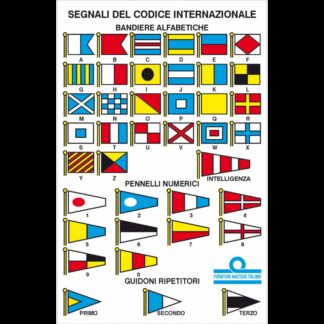 Tabelle e Bandiere Adesive TABELLA CODICI INTERN. CM.11X16 ERREGRAFICA (acq.min. unità)