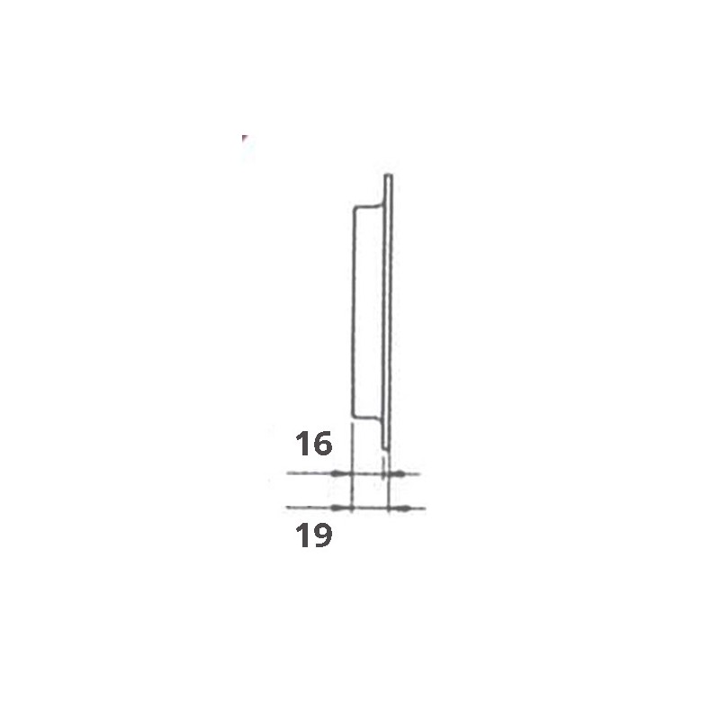 Tappi Ispezione TAPPO INOX 316 Ø MM.185 (acq.min. unità) - immagine 3