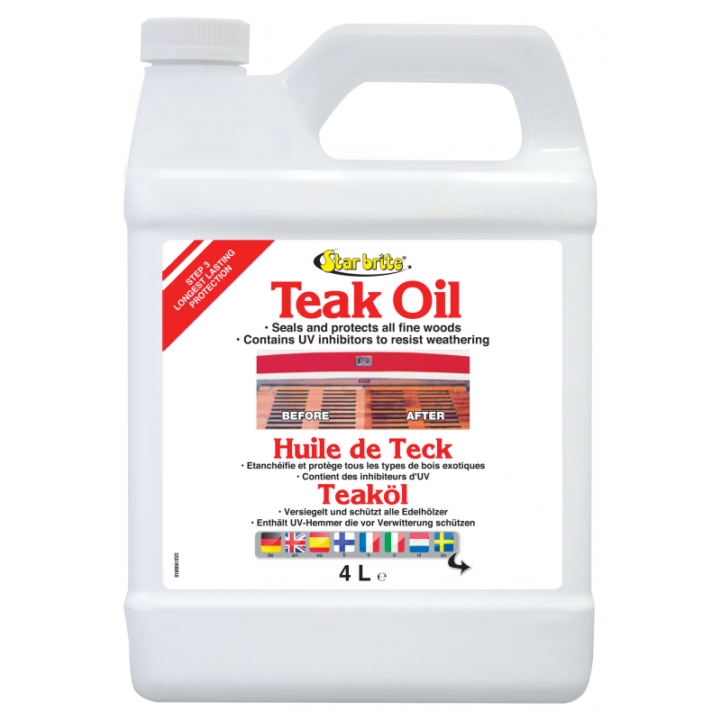 Star Brite TEAK OIL 4,0LT Star Brite (acq.min. unità) - immagine 2