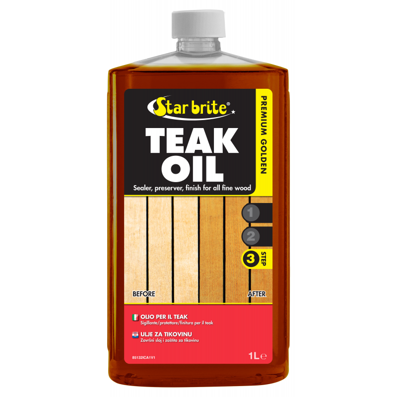 Star Brite PREMIUM TEAK OIL 1LT Star Brite (acq.min. unità) - immagine 2