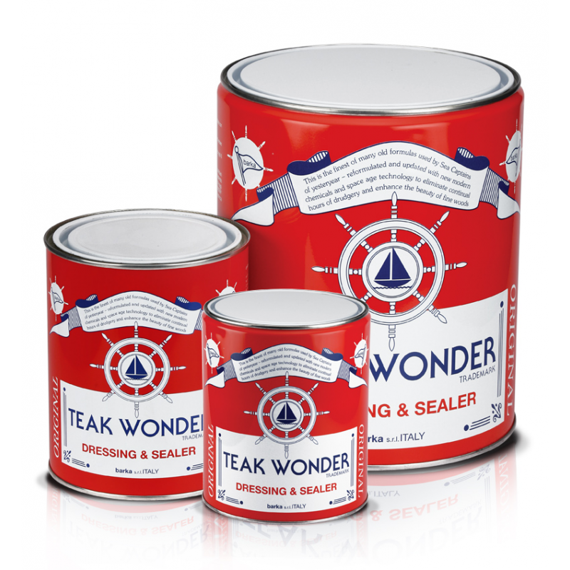Barka TEAK WONDER DRESSING LT.1,0 Teak Wonder (acq.min.8,00 unità)