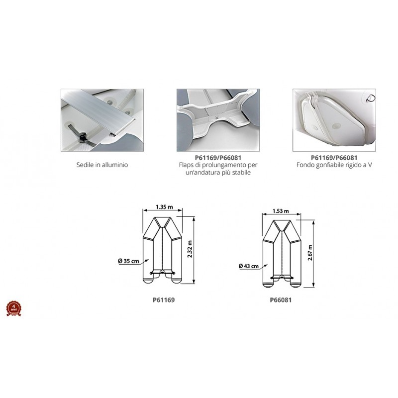 Tender TENDER FUN PI 230VB Plastimo (acq.min. unità) - immagine 3