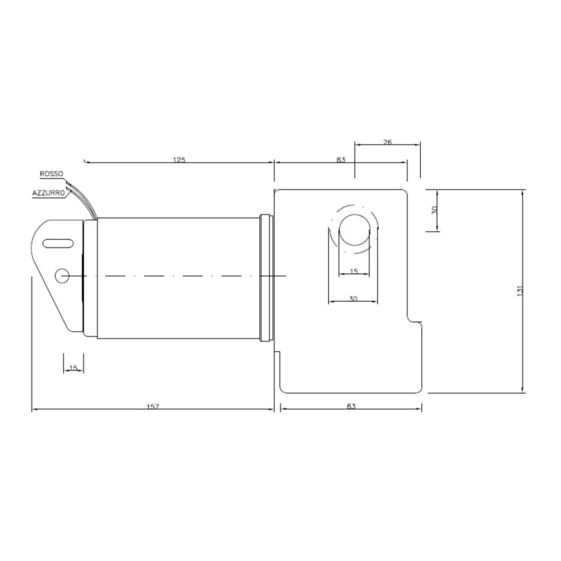 Tergicristalli TERGICRISTALLO W 600 12 V. Ancor (acq.min. unità) - immagine 2