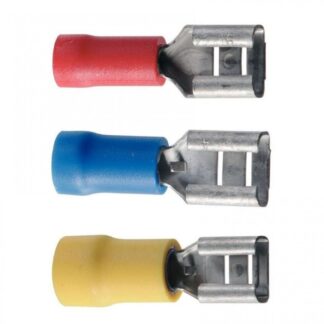 Faston, Capicorda, Terminali TERMINALE FEMMINA MM 6,3 GIALL 100P Crosseven (acq.min. unità)