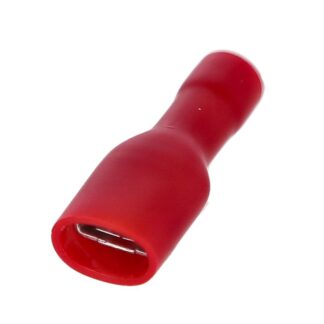 Faston, Capicorda, Terminali TERM. ISOLATO FEMMINA ROSSO 100PZ Crosseven (acq.min. unità)