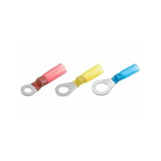 Faston, Capicorda, Terminali TERM. ANELLO MM 8 GIALLO 100PZ Crosseven (acq.min. unità)
