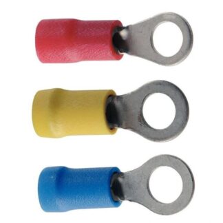 Faston, Capicorda, Terminali TERMINALE OCCHIEL. MM10 GIALLO 100P Crosseven (acq.min. unità)