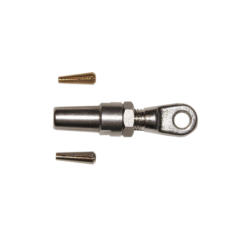 Cavo Inox,Terminali Rapidi TERMINALE RAPIDO OCCHIO Ø MM.2,5/3 Mavi Mare (acq.min. unità)