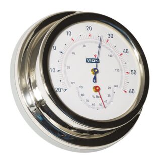 Acciaio Inox TERMOIGROMETRO INOX Ø MM.127 Foresti (acq.min. unità)