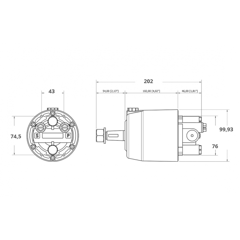 Timonerie Idrauliche Mavimare TIMONERIA IDR. GF150BRT Mavi Mare (acq.min. unità) - immagine 3