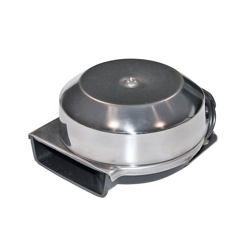 Segnalatori Acustici TROMBA ACCIAIO INOX 12V. AAA (acq.min. unità)