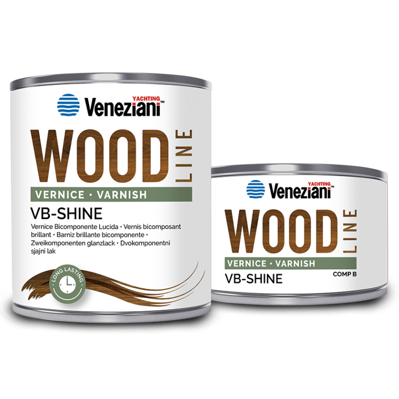 Impregnante e Vernici per Legno VB-SHINE LUCIDA LT.0,750 Veneziani (acq.min. unità)